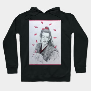 Wei Wuxian (The Untamed) pencil drawing Hoodie